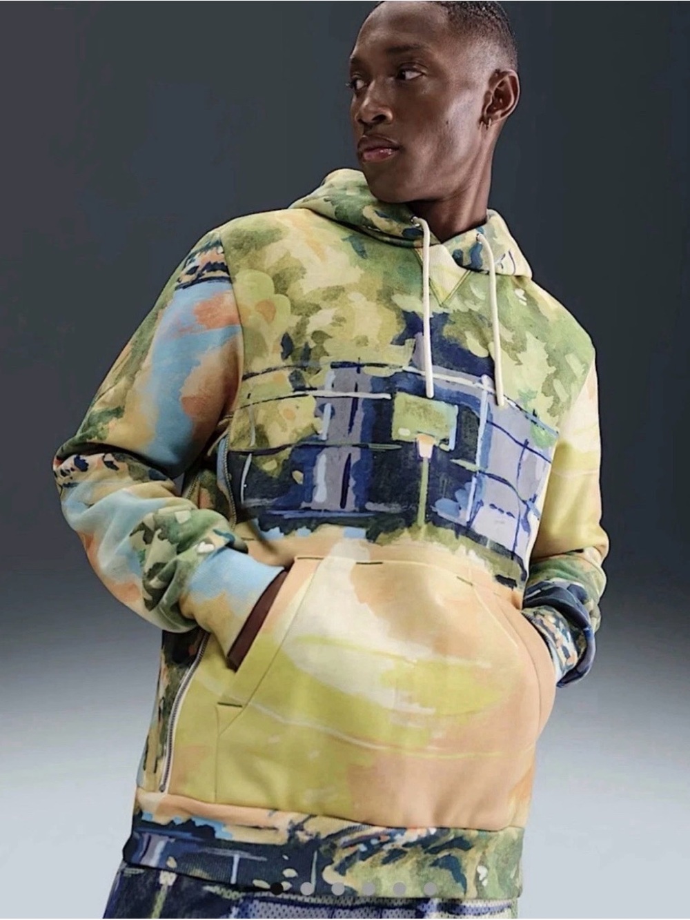 Nike Standard Issue Therma-FIT Basketball Hoodie Pullover Running Jacket Mens M